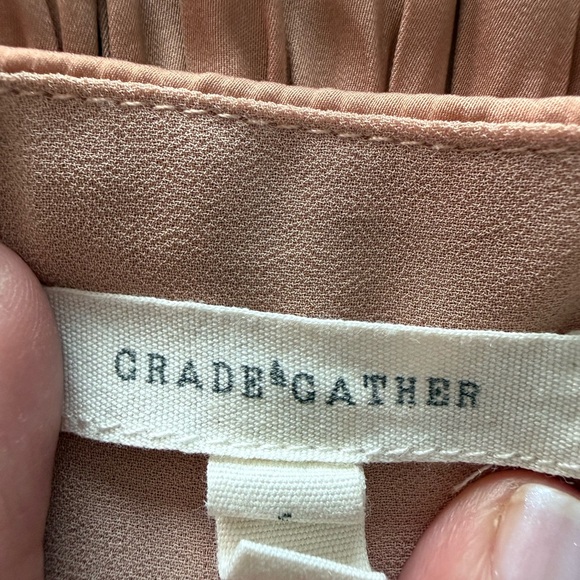 Grade & Gather terracotta Spaghetti Strap Top - Picture 3 of 3